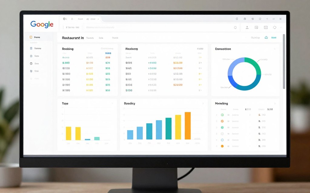Analytics Dashboard für Restaurant Marketing Wien