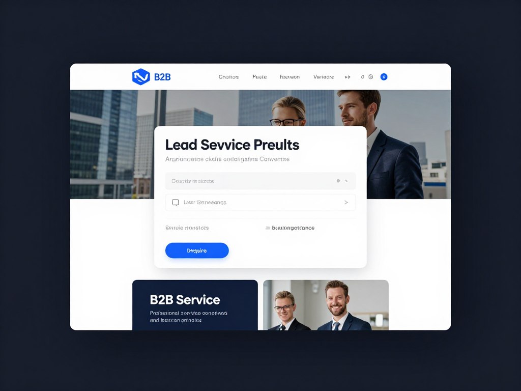 B2B Dienstleister Landingpage Fallstudie Wien B2B Dienstleister Landingpage Fallstudie Wien