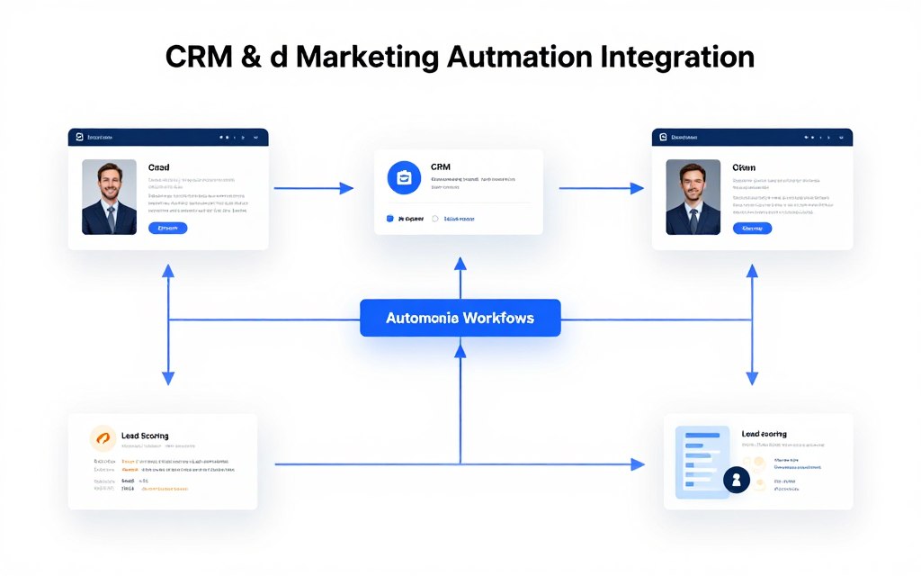 CRM Integration und Marketing Automation für Landingpage