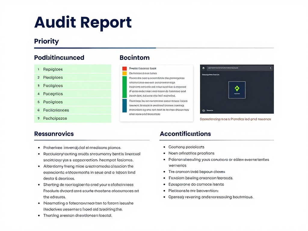 Detaillierter Audit-Bericht mit technischen Empfehlungen