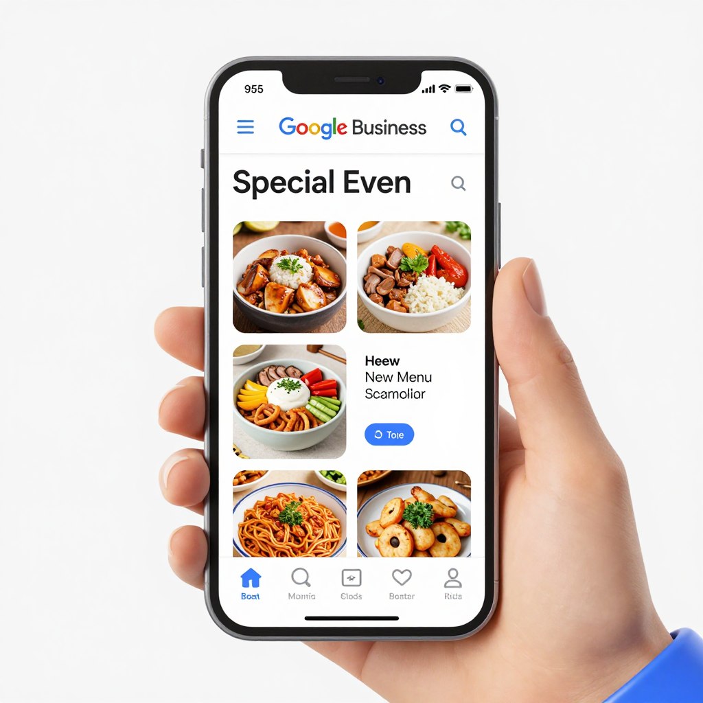 Google Posts für Restaurant Marketing