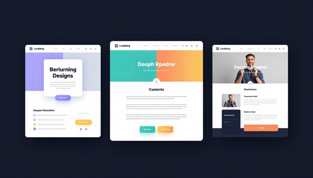 Landingpage Design und Content Entwicklung Wien