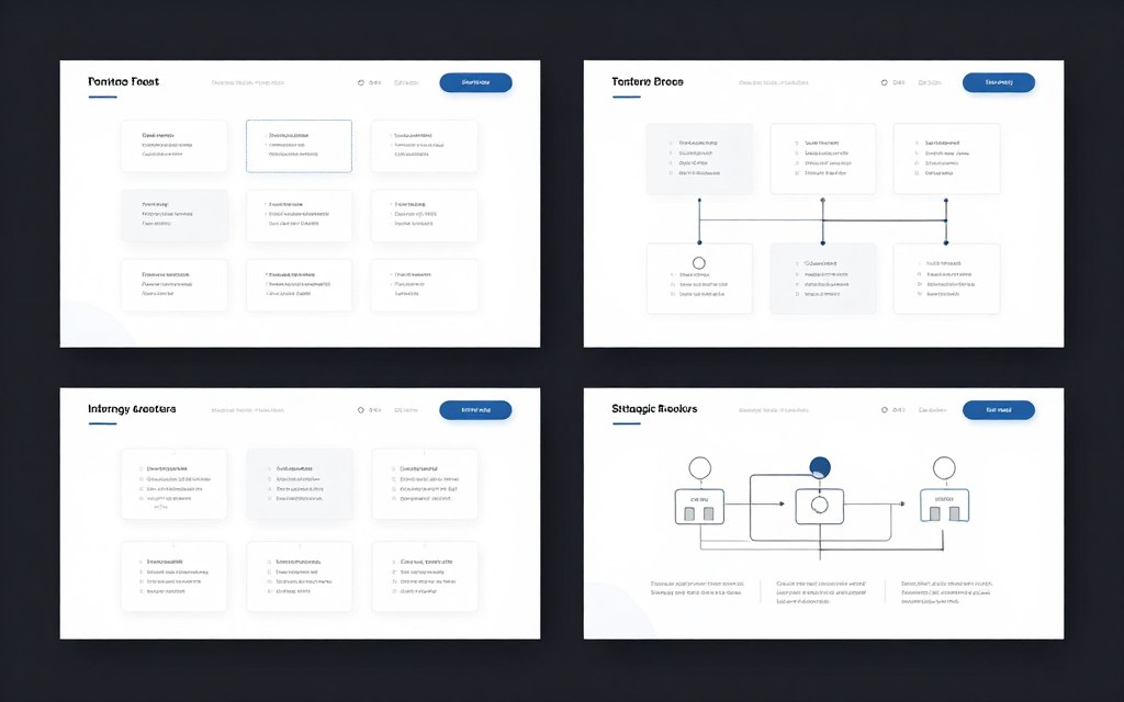 Landingpage Wireframe und Konzeption Prozess