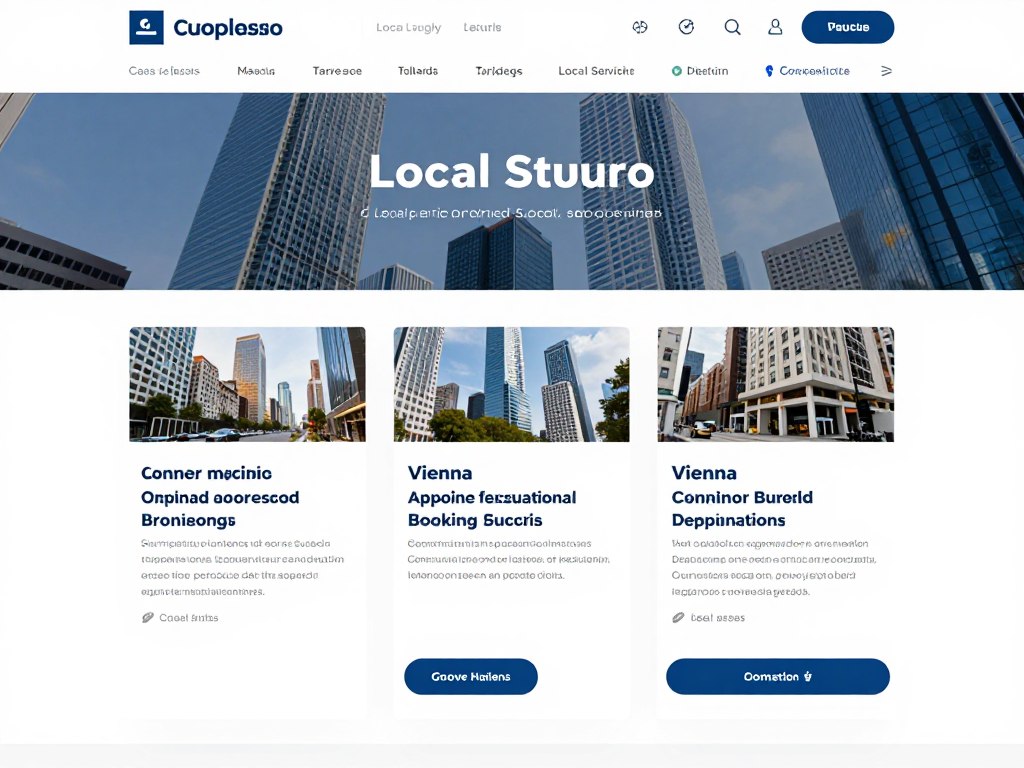 Lokale Dienstleistung Landingpage Fallstudie Wien Lokale Dienstleistung Landingpage Fallstudie Wien