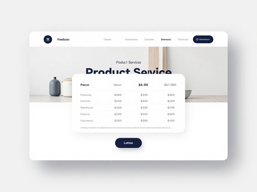 Produkt Service Landingpage für Verkauf Wien