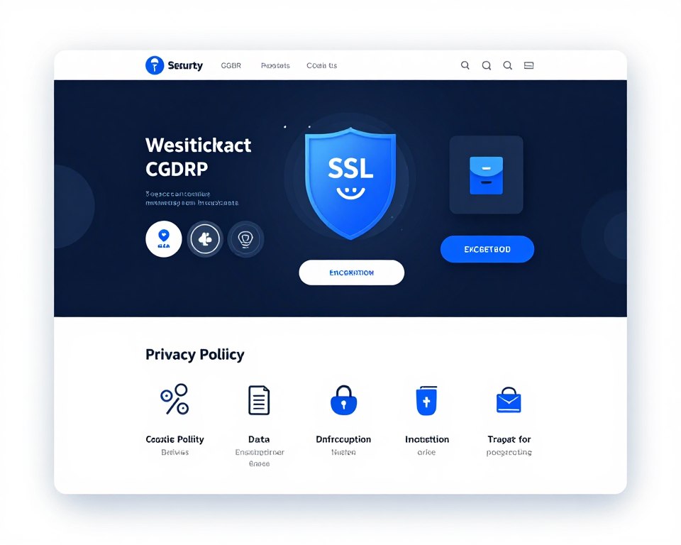 Sicherheit und Datenschutz für Landingpage DSGVO konform