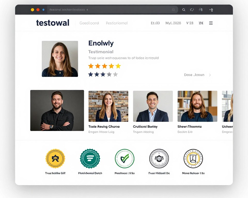 Social Proof und Vertrauenselemente für Landingpage erstellen lassen Wien