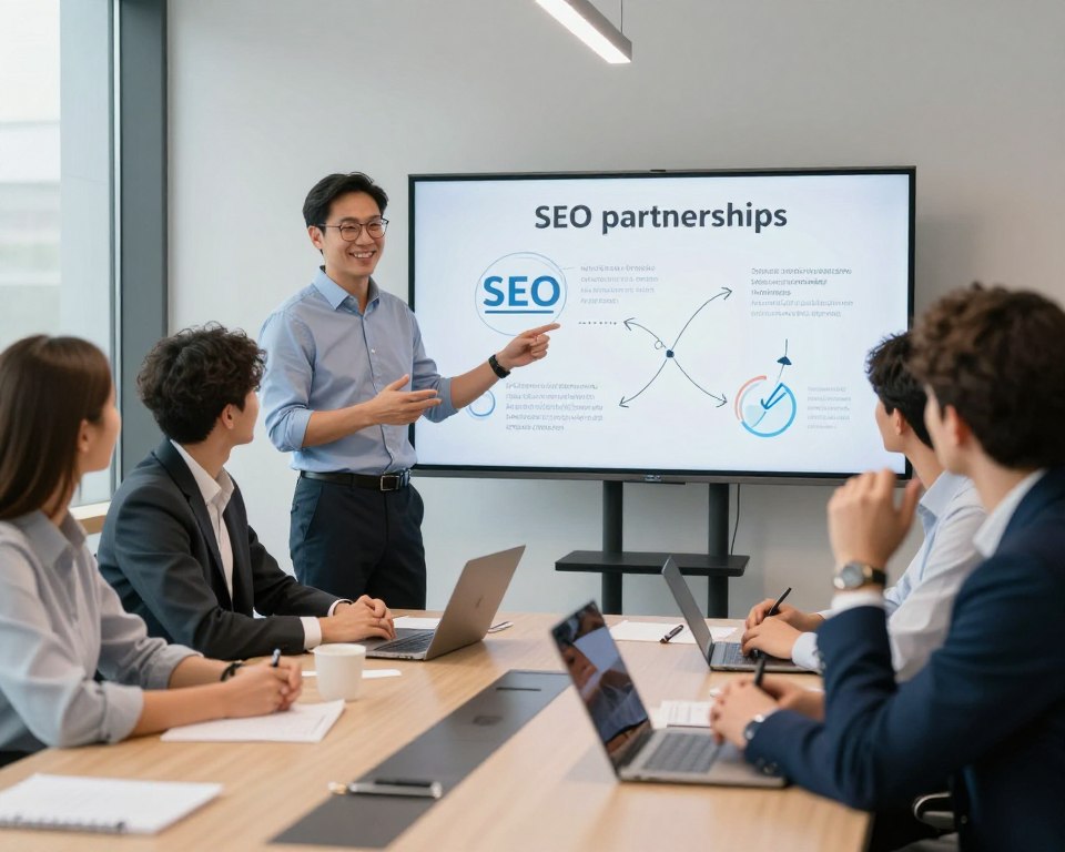 Team Zusammenarbeit SEO