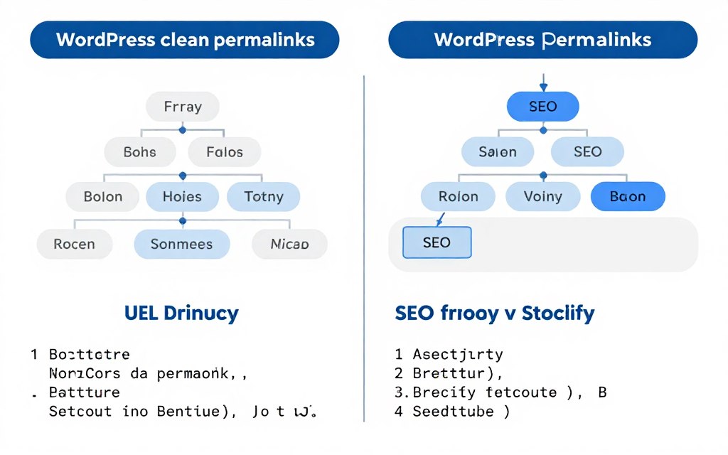 URL-Struktur Vergleich WordPress und Shopify für SEO
