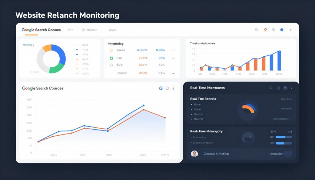Website Relaunch Monitoring Dashboard