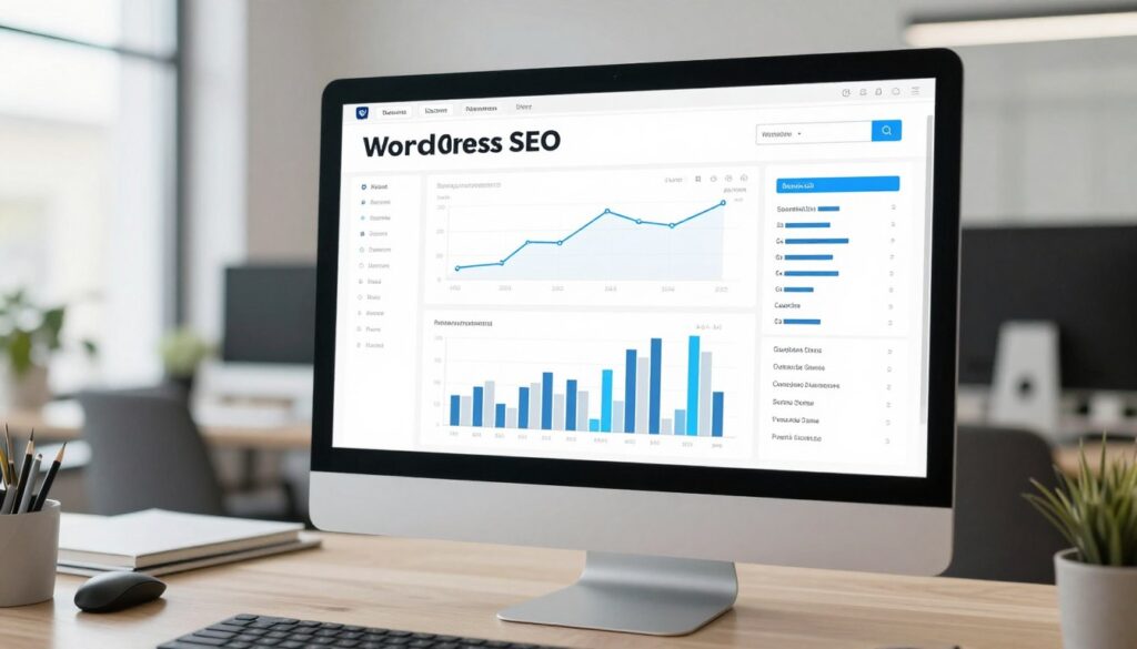 WordPress SEO Wien - Dashboard mit Ranking-Verbesserungen