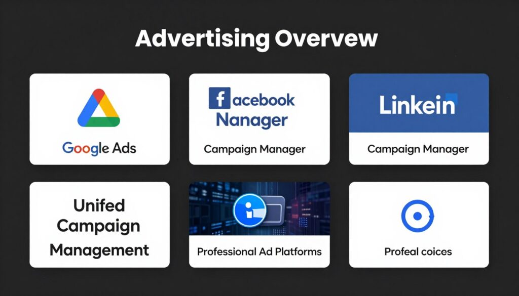 Advertising Plattformen Übersicht
