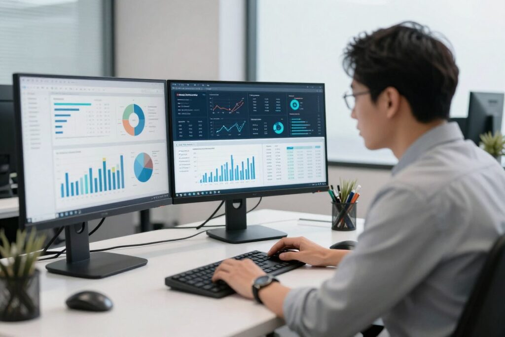 Analytics Experte bei Datenanalyse