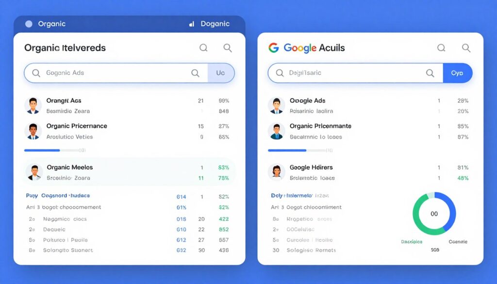 Combined SEO and Google Ads strategy for architects