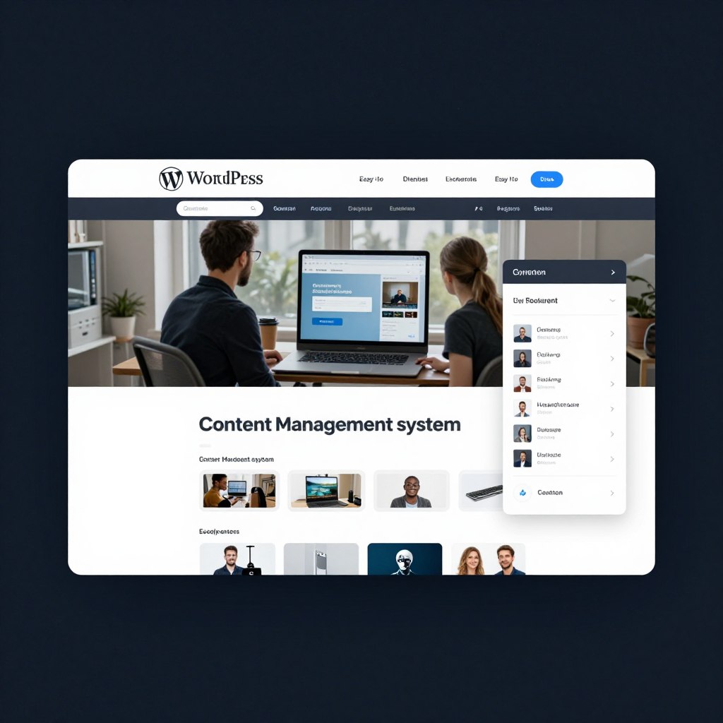 Content Management System Webdesign