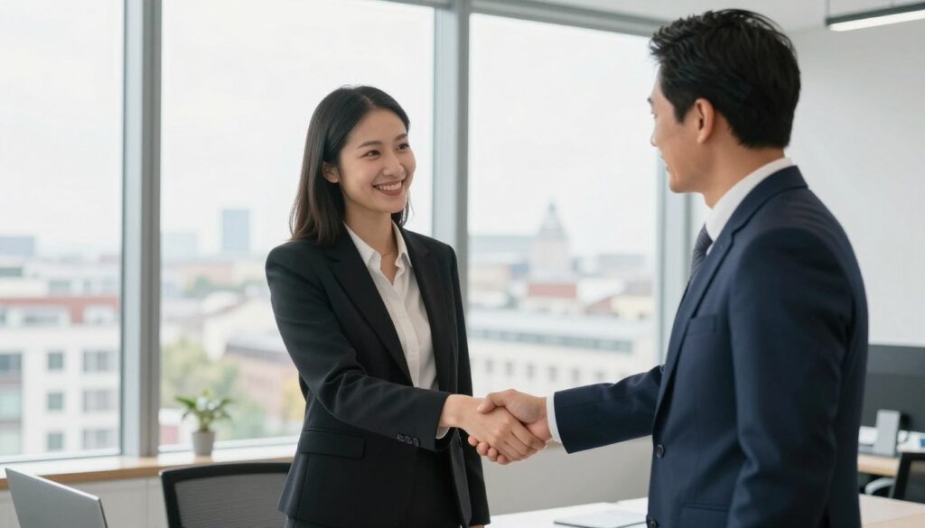 Erfolgreiche Zusammenarbeit Marketing Solutions und Architekt