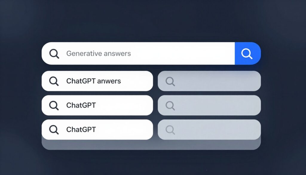 Generative Engine Optimization Konzept