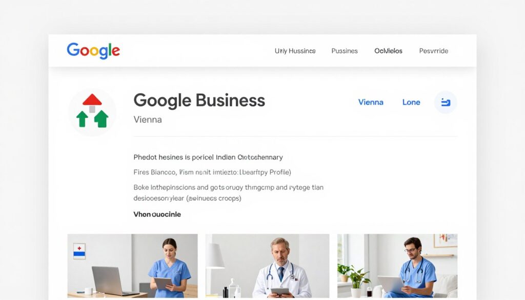Google Business Profile für Physiotherapie Praxis Wien Einrichtung