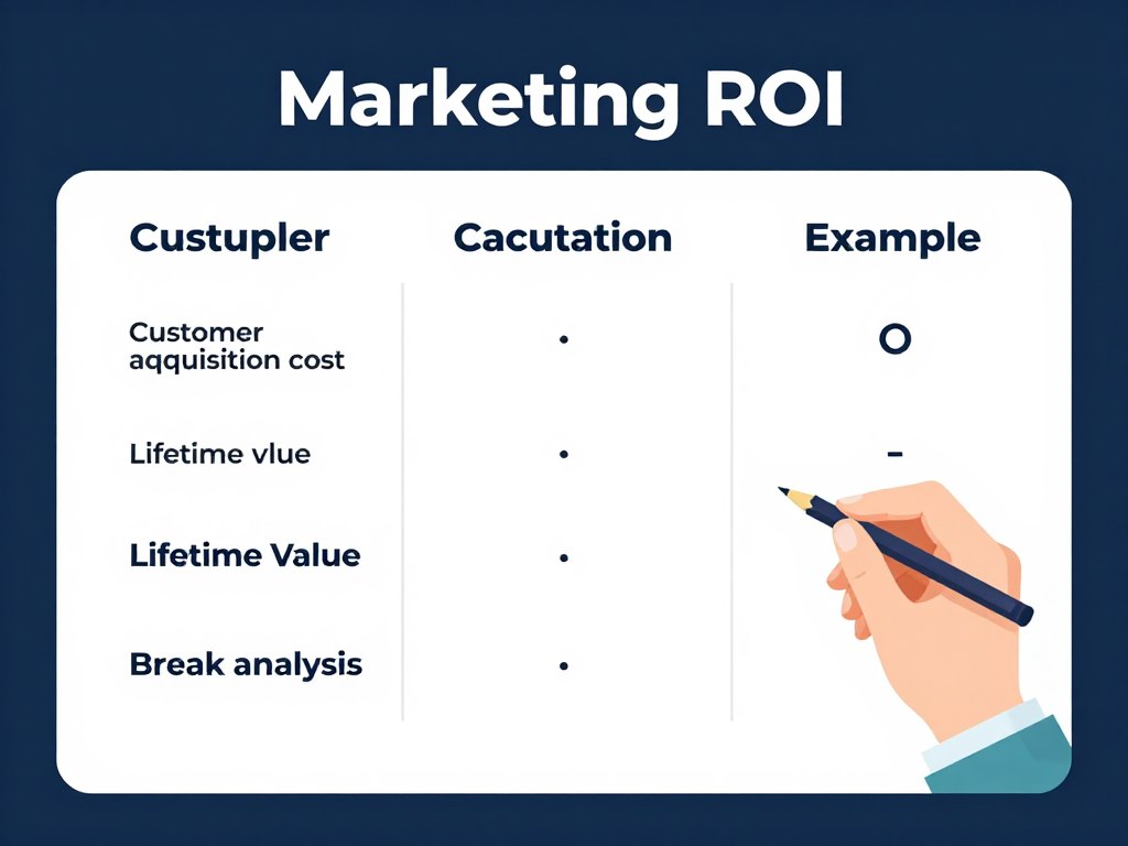 Marketing ROI Berechnung