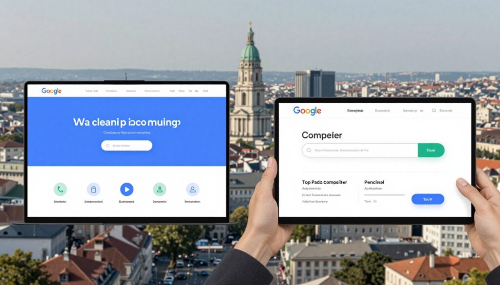 Reinigungsfirma Wien sucht online nach neuen Kunden durch SEO