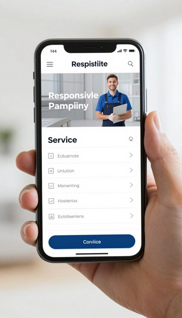 Responsive Website Design für Installateure