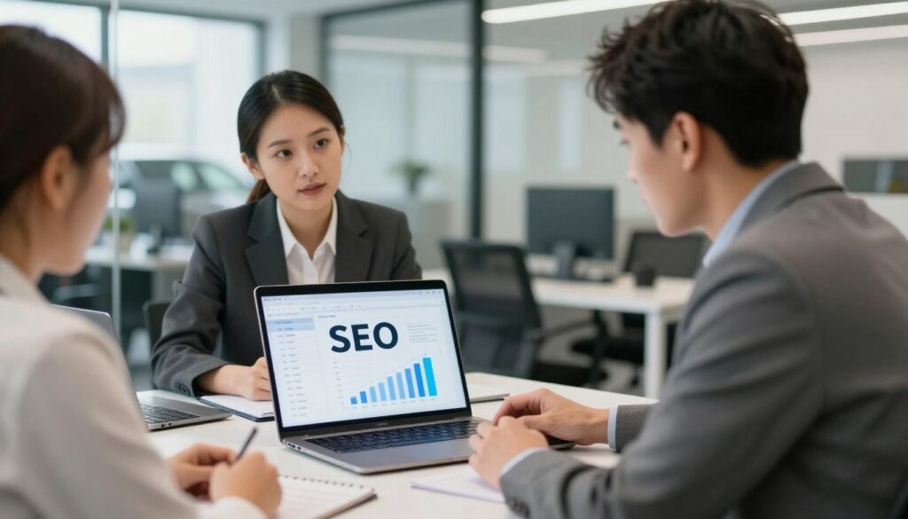 SEO Dienstleistungen für Autowerkstätten Übersicht Strategieplanung