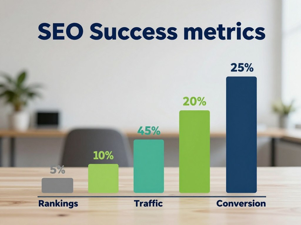 SEO Erfolgskennzahlen Visualisierung