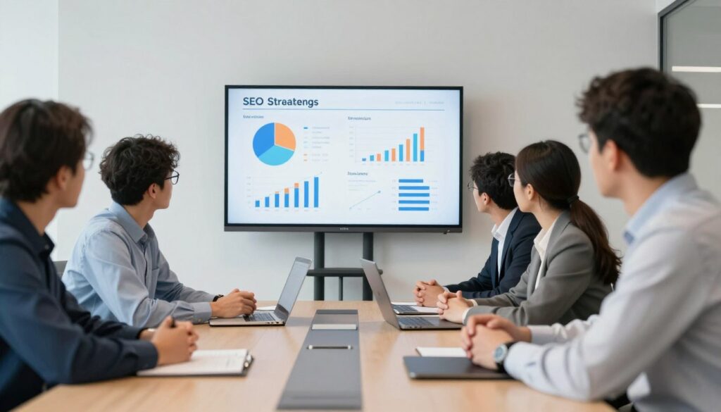 SEO Strategieplanung Meeting