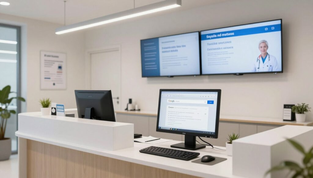 SEO für Tierärzte Wien - Moderne Tierarztpraxis mit digitaler Präsenz