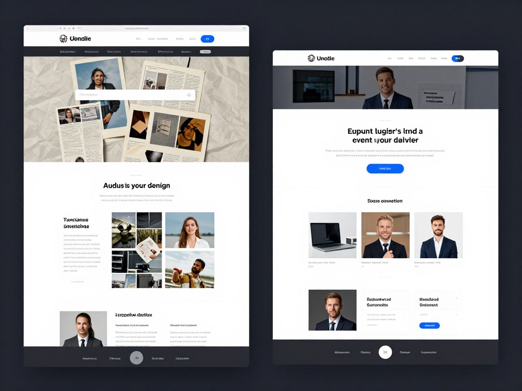 Webdesign Wien Vergleich alte und moderne Website